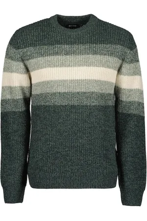 Blue Seven Heren - Trui 376445 gestreept maat XXL