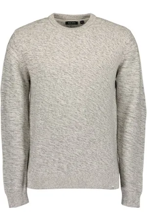Blue Seven Heren - Trui 376454 ecru gemeleerd maat XL