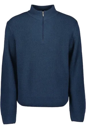 Blue Seven Heren - Trui 376457 korte rits maat XXL