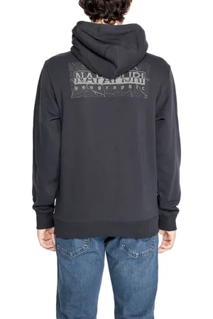 Napapijri Zwart Sweatshirt Met Capuchon En Lange Mouwen