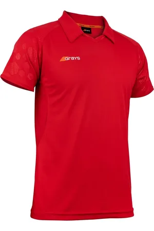 Grays Hockeykleding Axis 750 Shirt Jnr Rood - maat 140