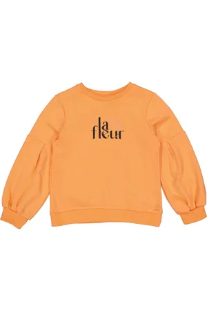 Quapi Meisjes sweater - Soft Orange - Maat 110/116