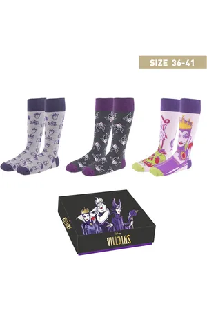 Disney Cerdá - 3Pack Villains 3641 Socks