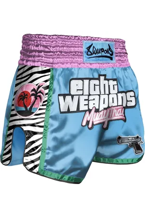 8 Weapons Kickboks Muay Thai Shorts Miami Thai - S