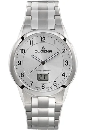 DUGENA 4461127 - Polshorloge - Men - Kwarts - Radiogestuurd - Gent