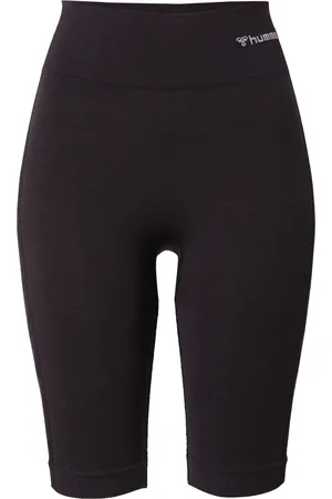 Hummel Damen Cycling Shorts Hmlclea Seamless Cycling Shorts Black Melange-L