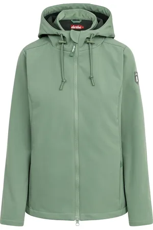 Derbe Hedge Green softshell regenjas Adeby van L