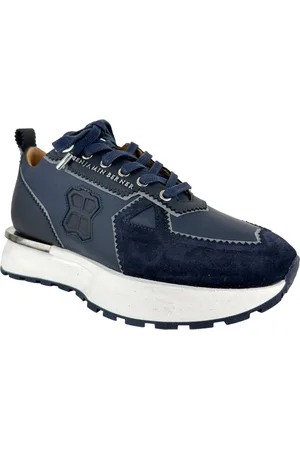 Benjamin Berner Heren Sneakers BNJ0151/NAVY Camouflage Nexus