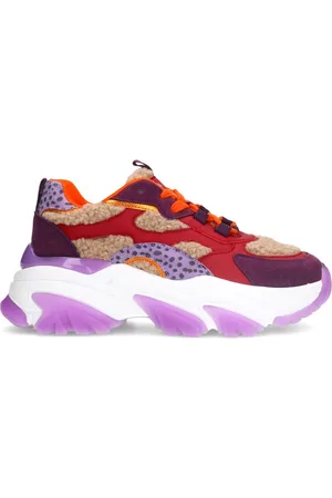 Sacha Dames - sneakers met teddy details - Maat 39