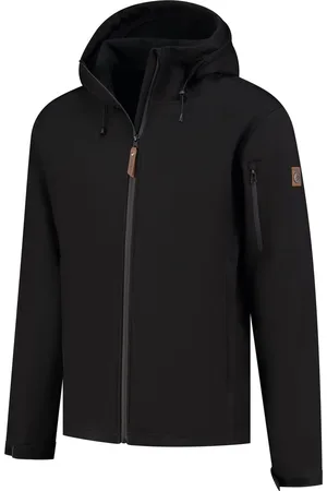 Travelin Jack Sverre Men - Softshell Herenjas - Fleece voering - Zwart