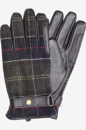 Barbour Newbrough tartan gloves