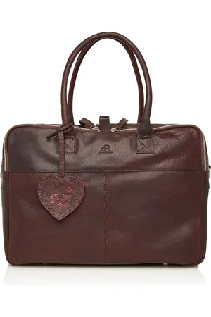 dR Amsterdam Luierstas | Luiertas | Lederen luiertas | Luxe luiertas leer | Verzorgingstas leer | Leren luiertas met verschoonmatje | Stijlvolle luiertas | Functionele luiertas leer Icon - 913439 Brown