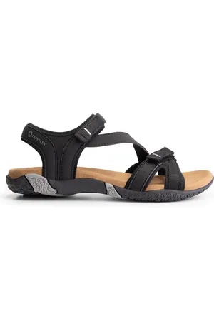Travelin Helsem - WandelSandalen Dames - Outdoor slippers - Kleur Zwart