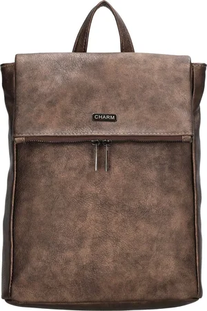 Charm London Bayswater Premium Fashion Rugzak Rugtas Leatherlook