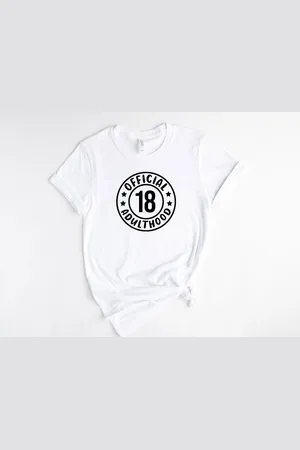Bella + Canvas Lykke Official Adulthood | 18 Jaar | Dames - Heren - Unisex | Katoen | | Maat L