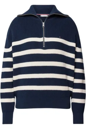 Tommy Hilfiger Cardigan Dames Trui Gebreid Katoen - - Maat S