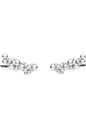 ARLIZI 2301 Oorbellen bubbels oorklimmers - sterling - 11 mm