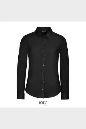 Sols Women´s Long Sleeve Stretch Shirt Blake L01427 - - XL
