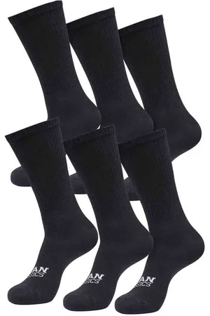 Urban classics Simple Flat Knit 6-Pack Sokken - 39/42