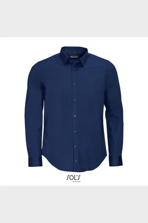 Sols Men´s Long Sleeve Stretch Shirt Blake L01426 - - 4XL