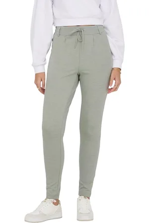 ONLY Dames Joggingbroek POPTRASH comfort/relaxed Groen M/30 Volwassenen