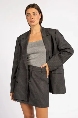 Aaiko Pascale Pinstripe Vis 548 Dames - Korte rok - - Maat XS