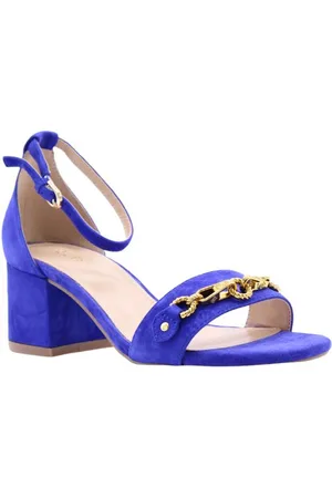 Guess Sara Dames Sandalen - Blauw - Maat 39