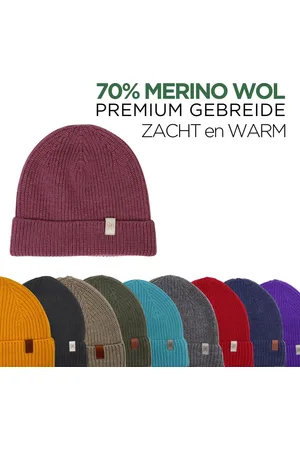 NORFOLK 70% Merino wol Muts - Premium Gebreide Muts - Wintersport Muts - Warme Mutsen - Wintermuts - Muts Dames - XS/S - - Norwick