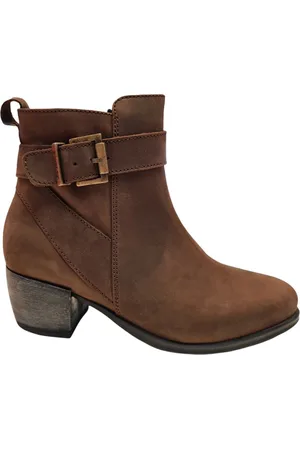 Wolky Laarzen Zavalla HV 0288412 300 Dames Enkellaarzen - Bruin - 38