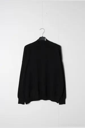 Merkloos Dames fijngebreide warme trui Mindy met turtleneck effen lange mouwen coltrui maat L/XL
