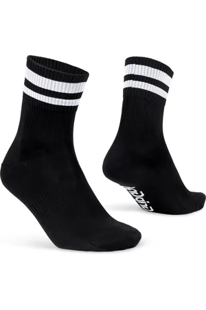 GripGrab Original Stripes Crew Zomer Fietssokken Gestreepte Retro Wielersport Sokken Coolmax - Unisex - - Maat M (41-44)