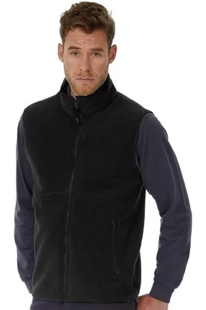 B and C Fleece casual bodywarmer voor heren - Outdoorkleding wandelen/zeilen - Mouwloze vesten 2XL (44/56)