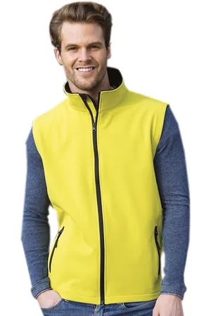 Result Softshell casual bodywarmer voor heren - Outdoorkleding wandelen/zeilen - Mouwloze vesten 2XL (44/56)