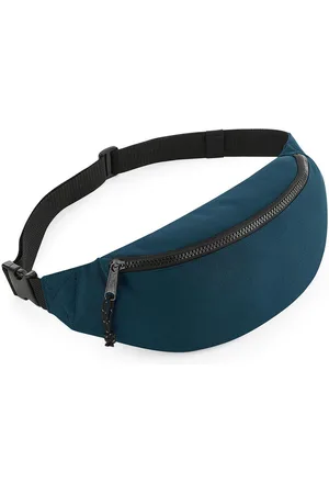BagBase Heuptasje/buideltasje petrol 38 cm - Festivaltasjes outdoor - Fanny pack
