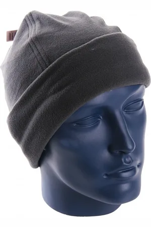 Result Grijze fleece muts voor volwassenen M