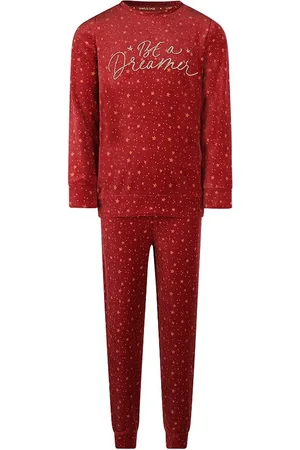 Charlie Choe Velours meisjes pyjama - Stars - 92