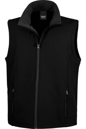 Result Softshell casual bodywarmer voor heren - Outdoorkleding wandelen/zeilen - Mouwloze vesten 2XL (44/56)