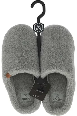 Apollo Instap Pantoffels Heren – Teddy Wol – - 43/44