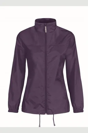 B and C Dames windbreaker - Sirocco windjas in het - volwassenen L