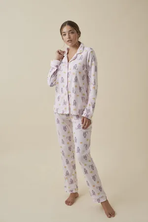 Promise Pyjama Party-Set Cats 3 - maat XXL - /Roze