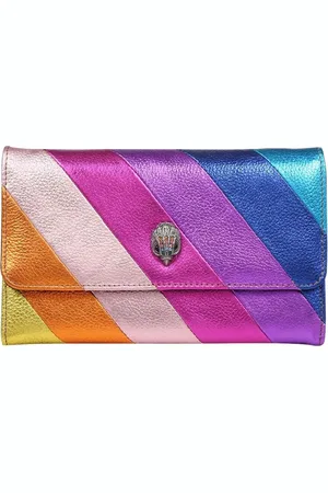 Kurt Geiger Stripe Chain Wallet Portemonnees Dames - - Maat ONESIZE