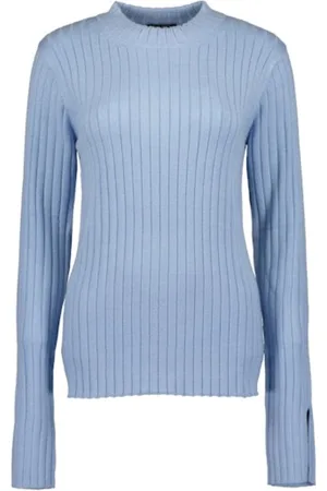 Blue Seven Dames - Trui 248000 ronde hals gebreid maat 40