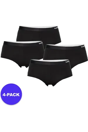 Apollo (Sports) - Dames Hipster Bamboe - - Maat L - 4-Pack - Voordeelpakket