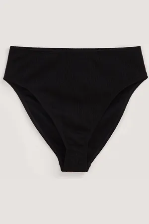 WE Fashion Dames high rise bikinibroekje met structuur