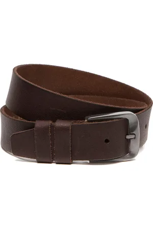 Chesterfield Leren Riem Bruin Copper