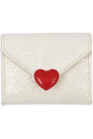 Konges Sløjd Konges Sløjd Love Letter Portemonnee met glitter - Cream Glitter