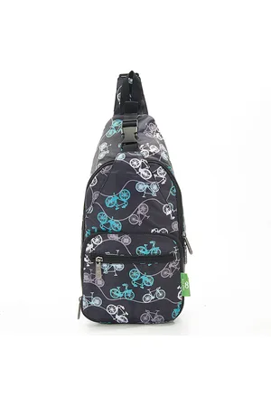 eco Crossbody Bag - I14BK - Black - Bike