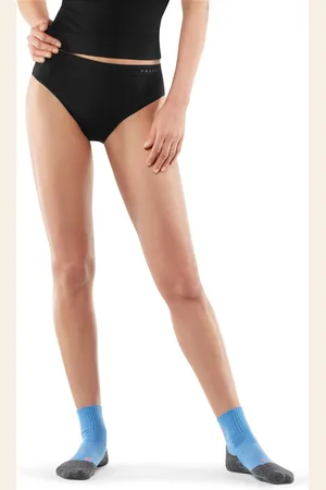 Falke Wool-Tech Light thermoregulerend anti zweet Thermisch Ademend Sneldrogend sportondergoed slips dames zwart - Maat M
