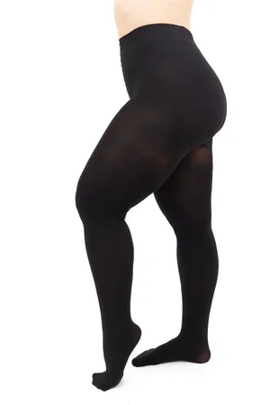 Giulia Positive Micro 3D 70den Panty (enkel in grote maten) - - 4XL