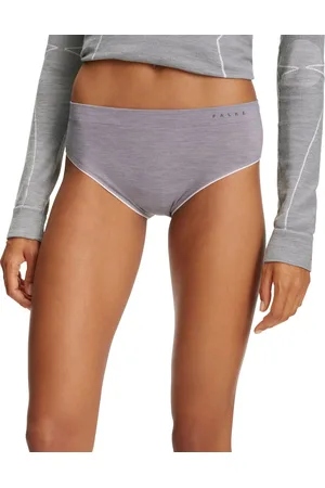 Falke Wool-Tech Light thermoregulerend anti zweet Thermisch Ademend Sneldrogend sportondergoed slips dames grijs - Maat L